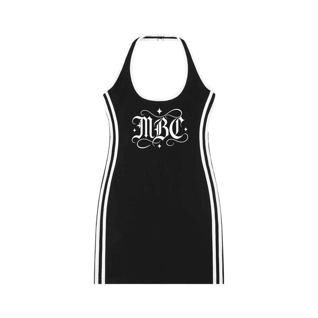 OG BADDIE HALTER DRESS